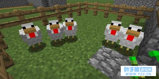 鸡肉味嘎嘣脆!《我的世界》这么大的鸡,要