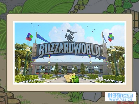 当时下火热的旅行青蛙来到了暴雪世界