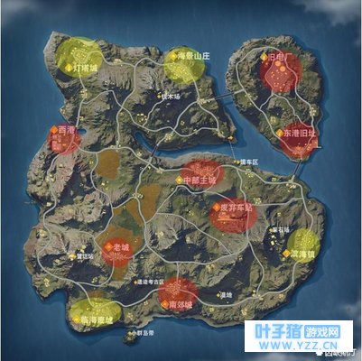 荒野行动: 中路主城的这个地方, 我竟然直接