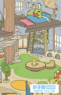 旅行青蛙蜡烛点不亮是什么情况 青蛙不在家