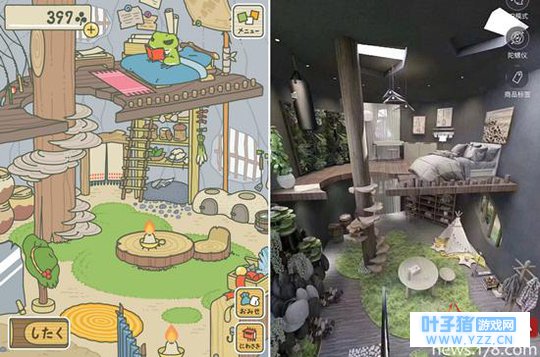 室内设计师制作《旅行青蛙》同款小屋,网友