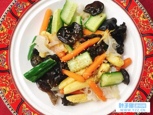 小玉米双耳杂菜:养蛙方知佛性人生