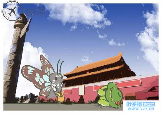 来聊五毛钱p图蛙儿子到过的地方