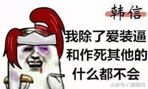 王者荣耀:除了坑队友,韩信存在的意义是什