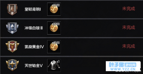 绝地求生全军出击有哪些段位 全军出击段位