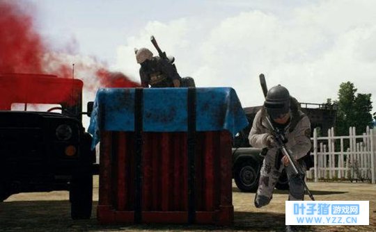 绝地求生:你见过这种空投扎堆的景象么,四