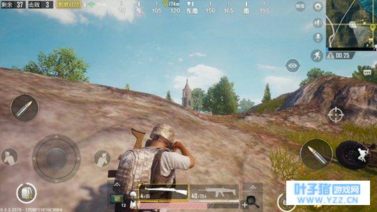 《绝地求生刺激战场》借机躲子弹,轻松挺进