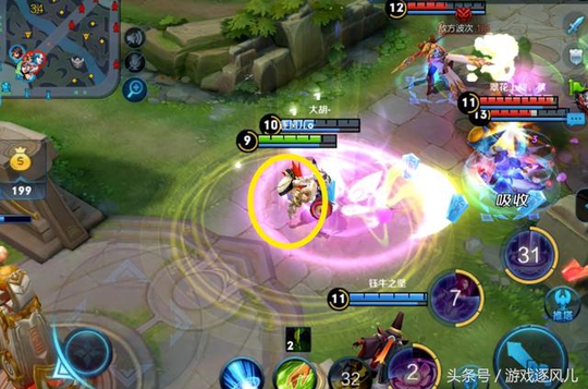 王者荣耀:这4个英雄的武器最轻,吊打18888