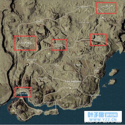 只知道去豪宅和拳击场?绝地求生沙漠地图还