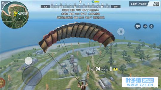 从新月湾开始你的吃鸡之旅,吃鸡其实不难!