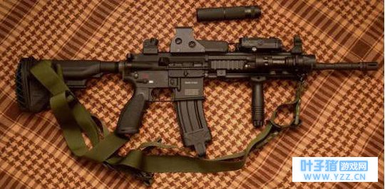 绝地求生:当步枪之王满配M416遇到空投步枪