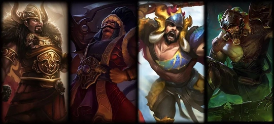 LOL拥有最多限定的八个英雄,个个都是拳头