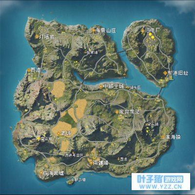 【荒野行动】*降落在哪儿好?*(窝只是个za