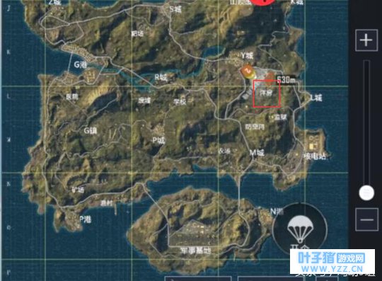 刺激战场中有一个地方很富有 落地就能刷到9