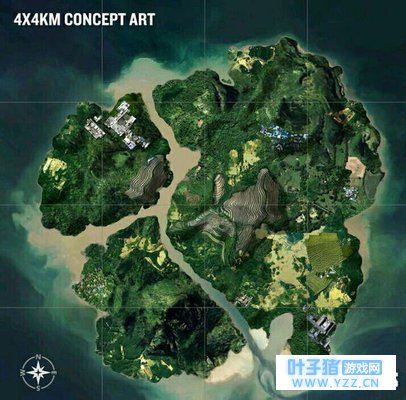 绝地求生:蓝洞发布新版小地图!落地直接决