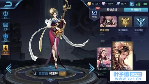 职业比赛T0中单!王者荣耀杨玉环出装打法分