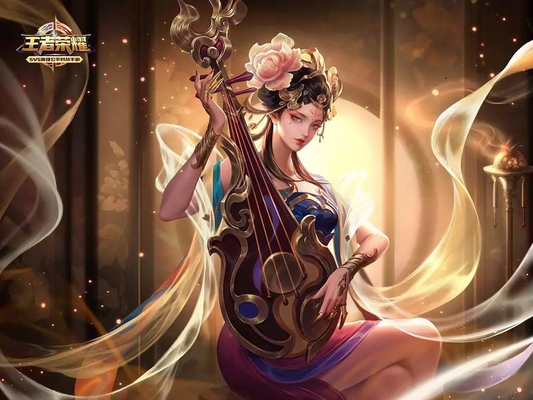 王者荣耀:犹抱琵琶半遮面,这样出装的杨玉