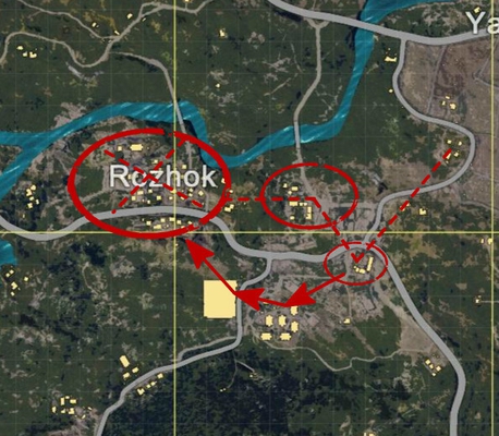 绝地求生:海岛图最容易致富的野区介绍,没