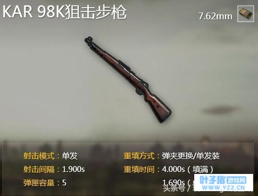 绝地求生大逃杀 武器性能分析新手选择该怎