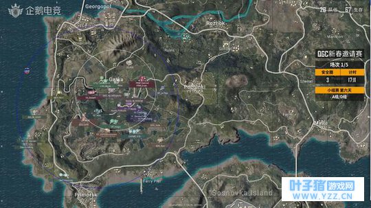 企鹅电竞QGC超精彩决赛圈大乱斗!JDG吃鸡后