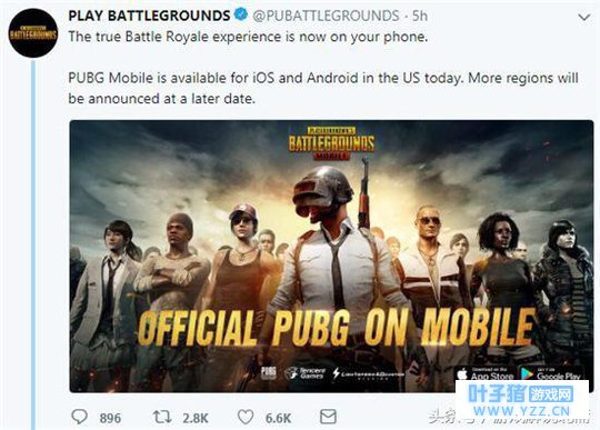 绝地求生:吃鸡手游上架海外!老外:终于不