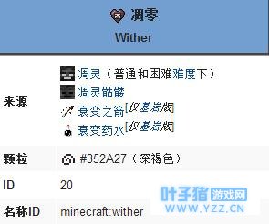 我的世界凋零状态效果 凋零buff作用