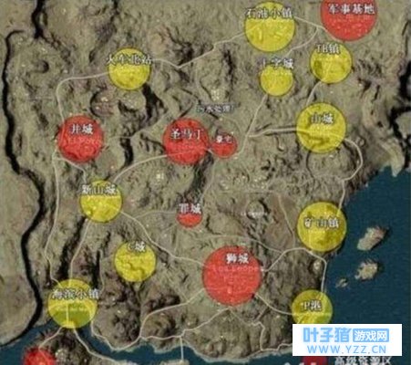 绝地求生刺激战场沙漠地图上线, 吃鸡小攻略