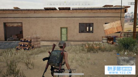 《刺激战场》在墙上贴了一个创可贴?看看人