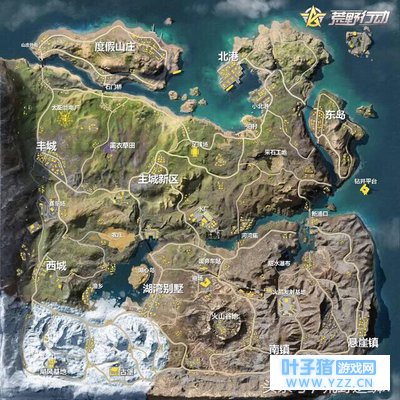 荒野行动: 将于下周四更新,新地图了解一下