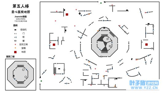 第五人格圣心医院:地图+求生者逃跑思路