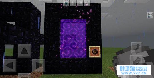 我的世界:不用打火石的传送门怎样做?