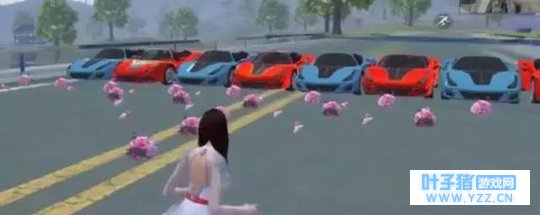 荒野行动: 玩家用8辆跑车求婚, 网友: 我只