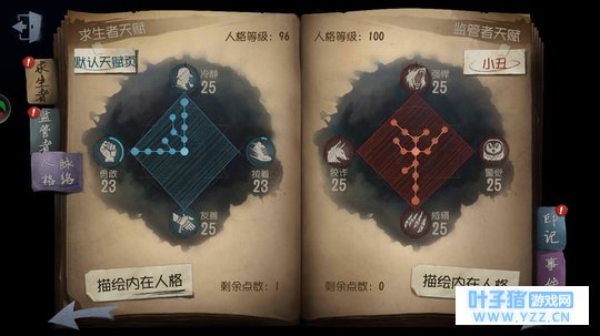 【第五人格】技能树加点(监管者)