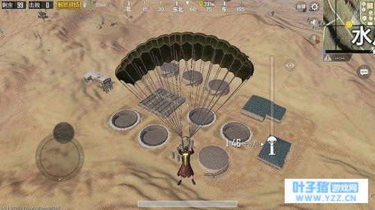 绝地求生刺激战场:水厂中最适合降落的点位