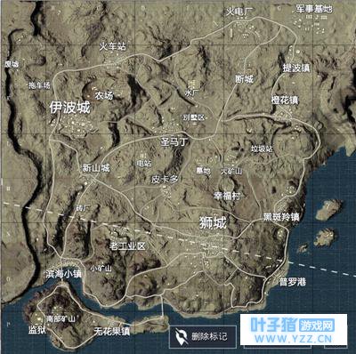 绝地求生刺激战场:沙漠地图碰到这条航线怎
