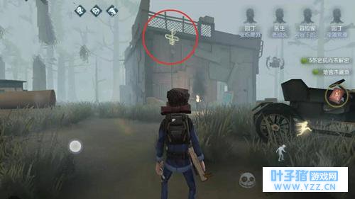 第五人格军工厂地图详解 密码机地窖位置大