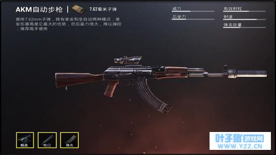 全军出击,刺激战场,AKM自动步枪推荐详解