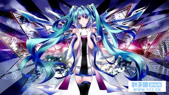 精美壁纸:温柔端庄的初音未来,这些娇弱的