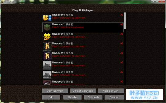 求助!我的世界无法进入任何服务器和游戏!