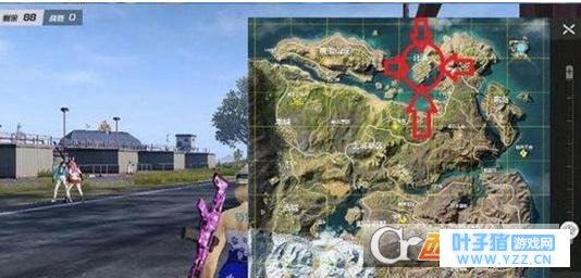 荒野行动电梯在地图哪里坐 荒野行动电梯怎