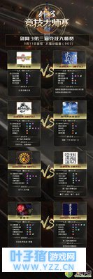 剑网3第三届大师赛战队选手形象照曝光 13门