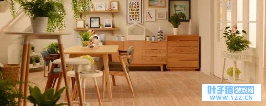 日式家具打造旅行青蛙的治愈小窝