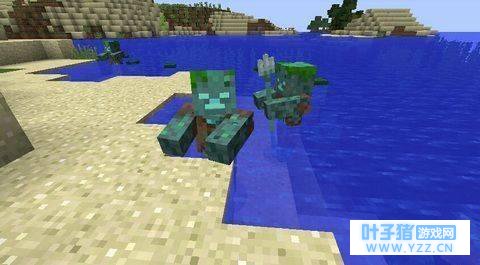 我的世界 水鬼竟然可以驯服吗 水鬼怎么捕捉