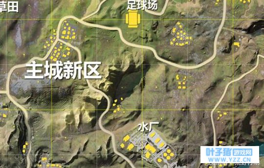 荒野行动:只有黄色代表资源点?这四个“灰