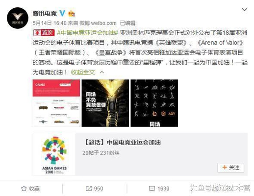 王者荣耀正式成为亚运会比赛项目, 国际版王