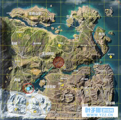 荒野行动:最没存在感的四大资源点,在地图