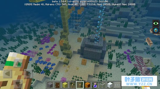 《LZ》我的世界,水底遗迹宝箱点