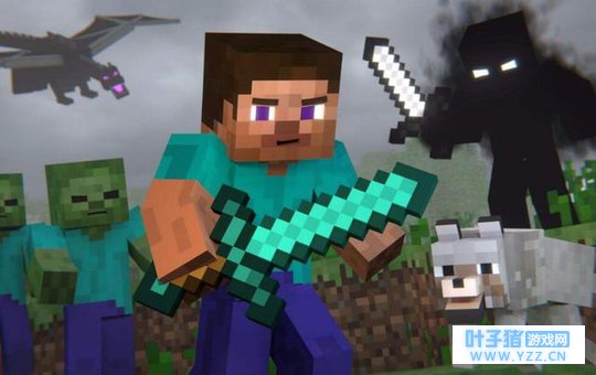 我的世界最罕见的几个场景 僵尸猪人骑鸡也