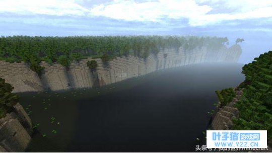《我的世界》惊现万亿吨流量大河作品 一桶