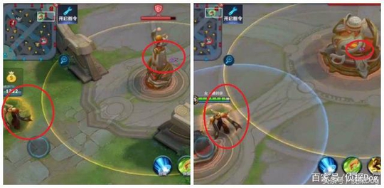 王者荣耀:这两名法师竟然不用兵线拆水晶!